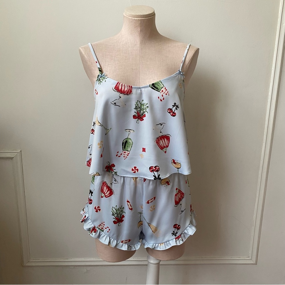 Out From Under Desserts Satin Pajama Set
